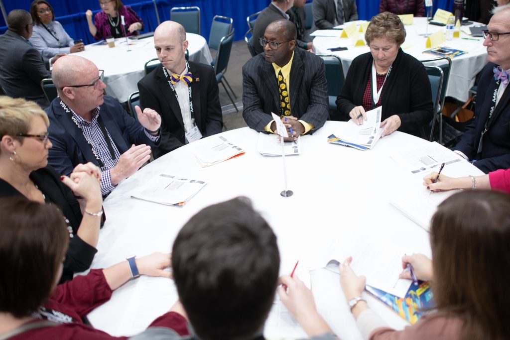 Roundtable discussion at National Conference on Education 2019