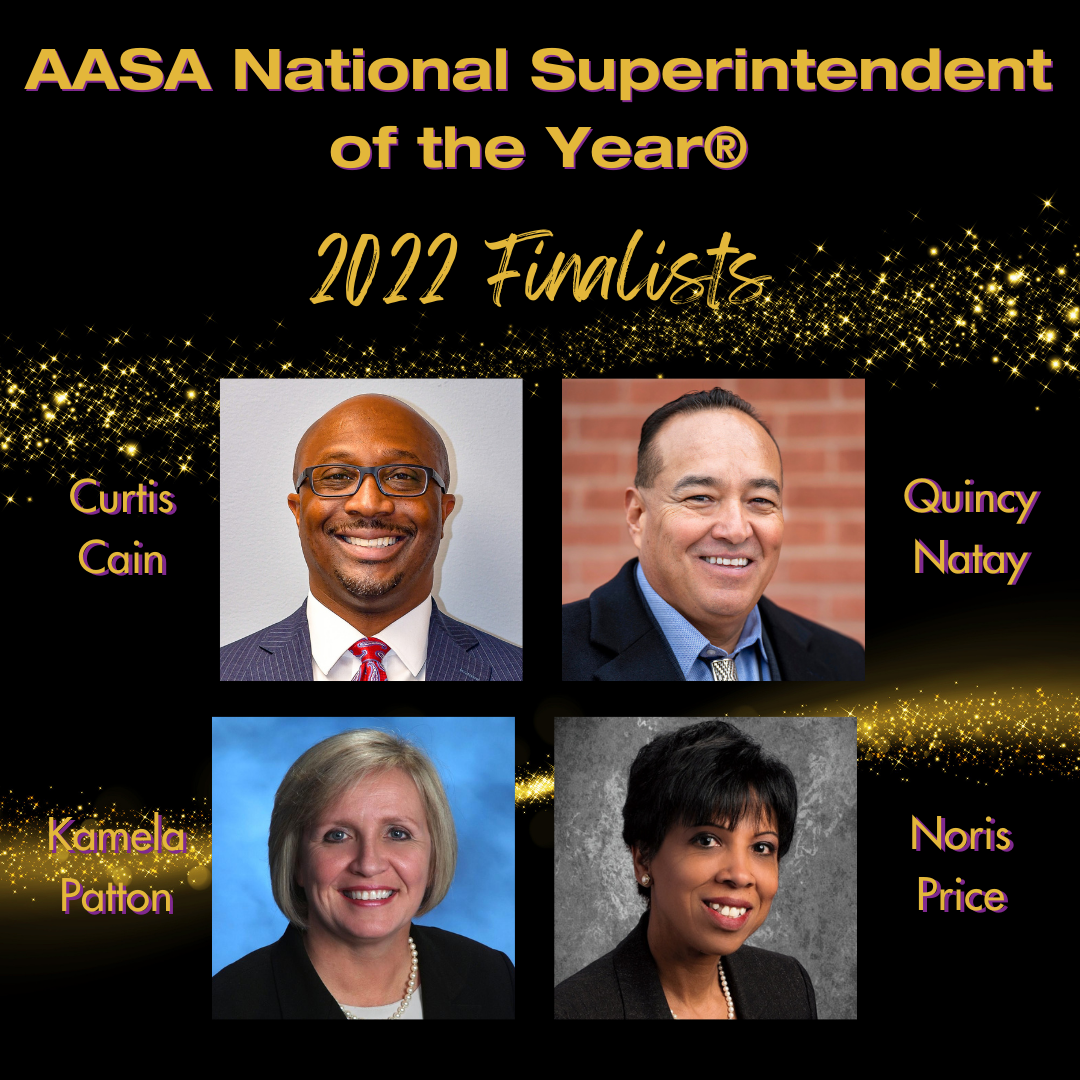 Stage for ‘22 National Superintendent of the Year Dominated by